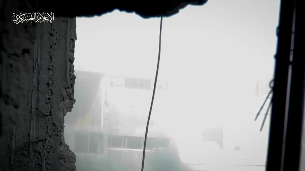 Video of the elimination of Israeli special forces stationed inside a building in Beit Hanoun.