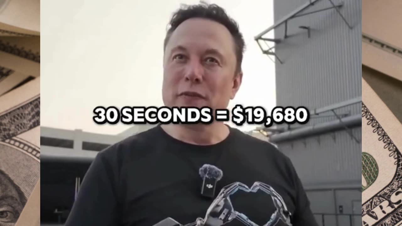 Elon's Wage in 30 seconds #elonmusk #elonrich #elonmoney #viralvideo