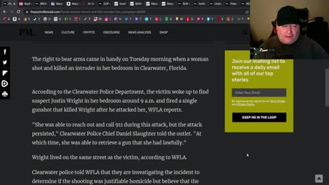 Florida woman defend herself with a gun after being attacked in her bedroom