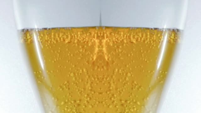 Mirror Video Effect Creates Whiskey Pour from Nowhere