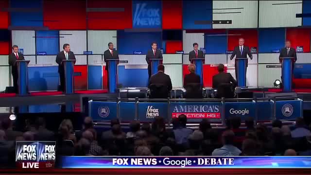 Seventh Republican Presidential MAIN Debate Fox News Jan 28, 2016