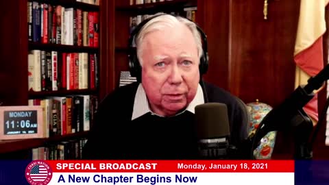 Dr Jerome Corsi SPECIAL BROADCAST Jan18th 21: A New Chapter Begins Now