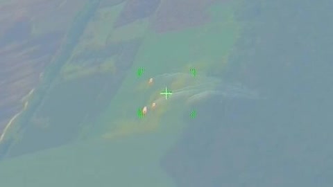 Ukraine War - Russian Su-25 attack aircraft hit the lens of the Orlan UAV