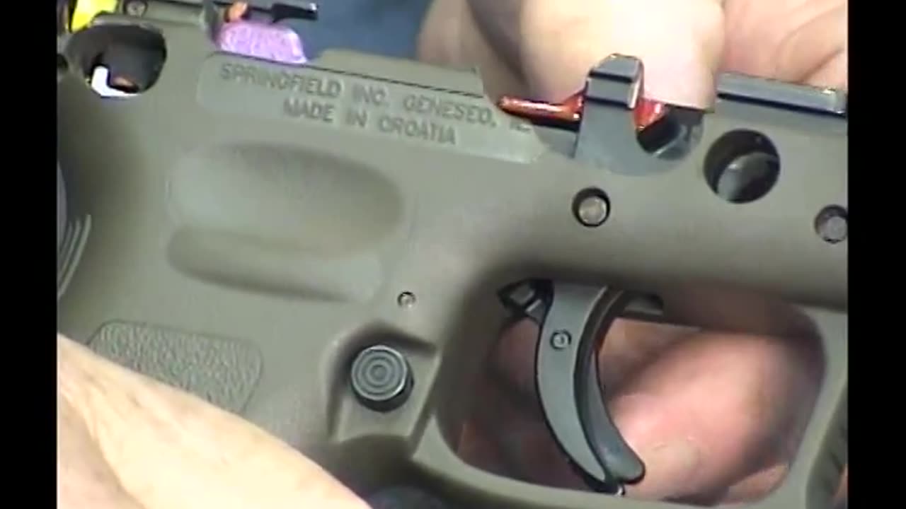 Springfield armory XD pistol armorer's course