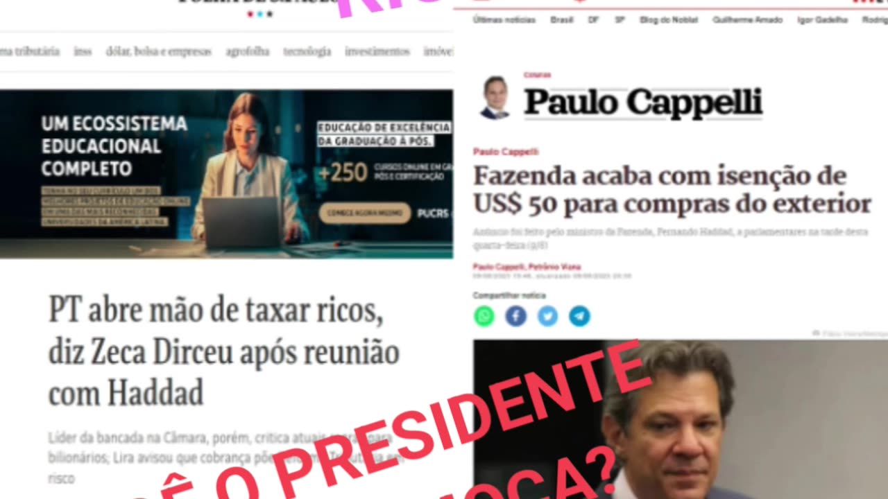 COBRANDO IMPOSTO DOS POBRES