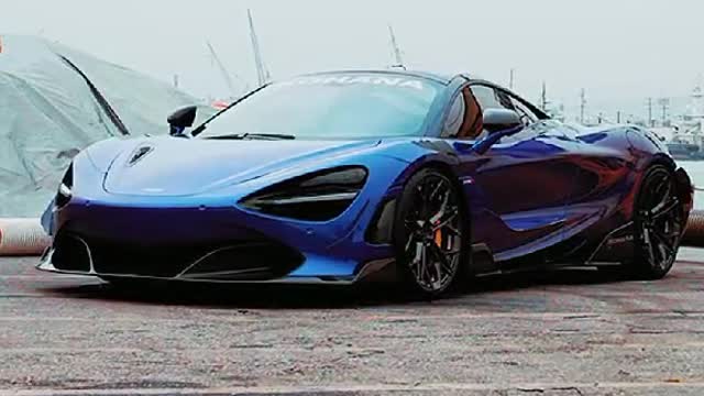 Blue MCLaren 720S 😍😍😍😍