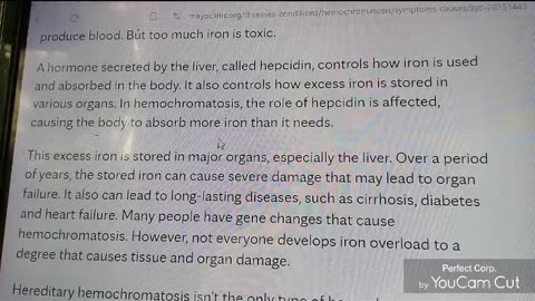 Hemochromatosis