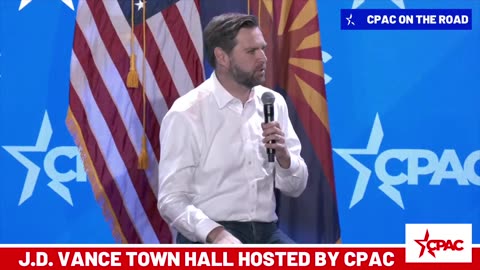 Town Hall with Senator J.D. Vance hosted by CPAC in Mesa, Arizona