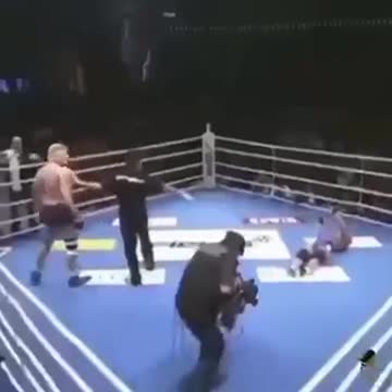 Trump Knocks Out Biden. Fun Video