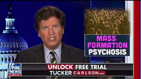 Clinical psychology professor Mattias Desmet speaks to Tucker Carlson about mass formation psychosis