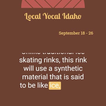 Free Skating Rink Coming to Downtown Boise!