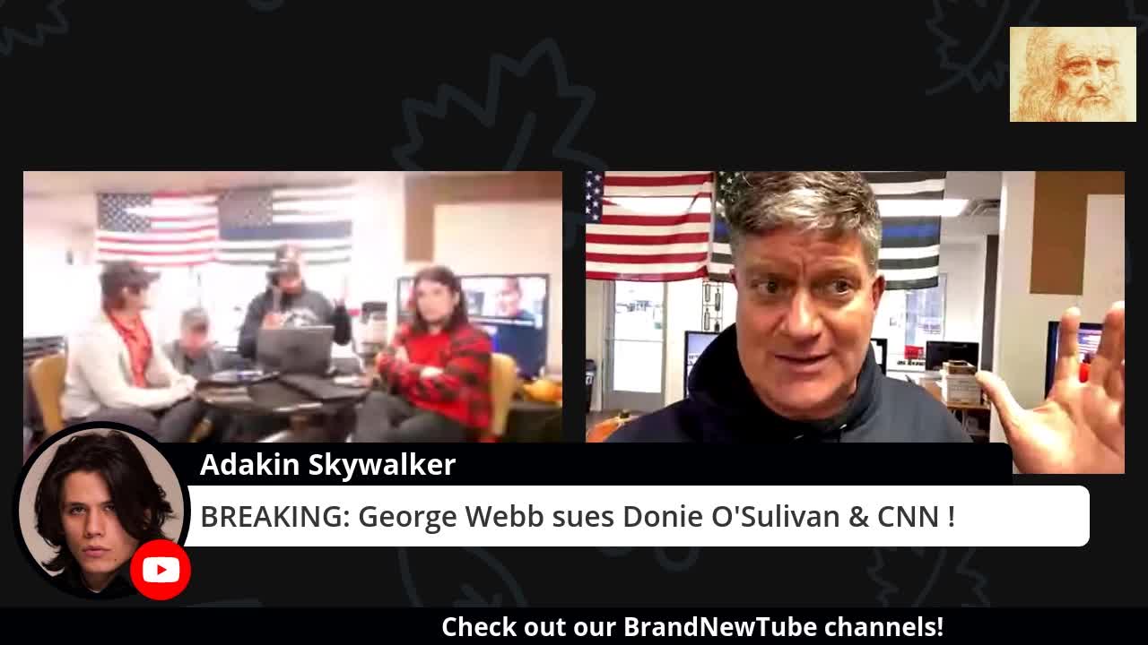 George Webb sues CNN & Donie O'Sullivan!