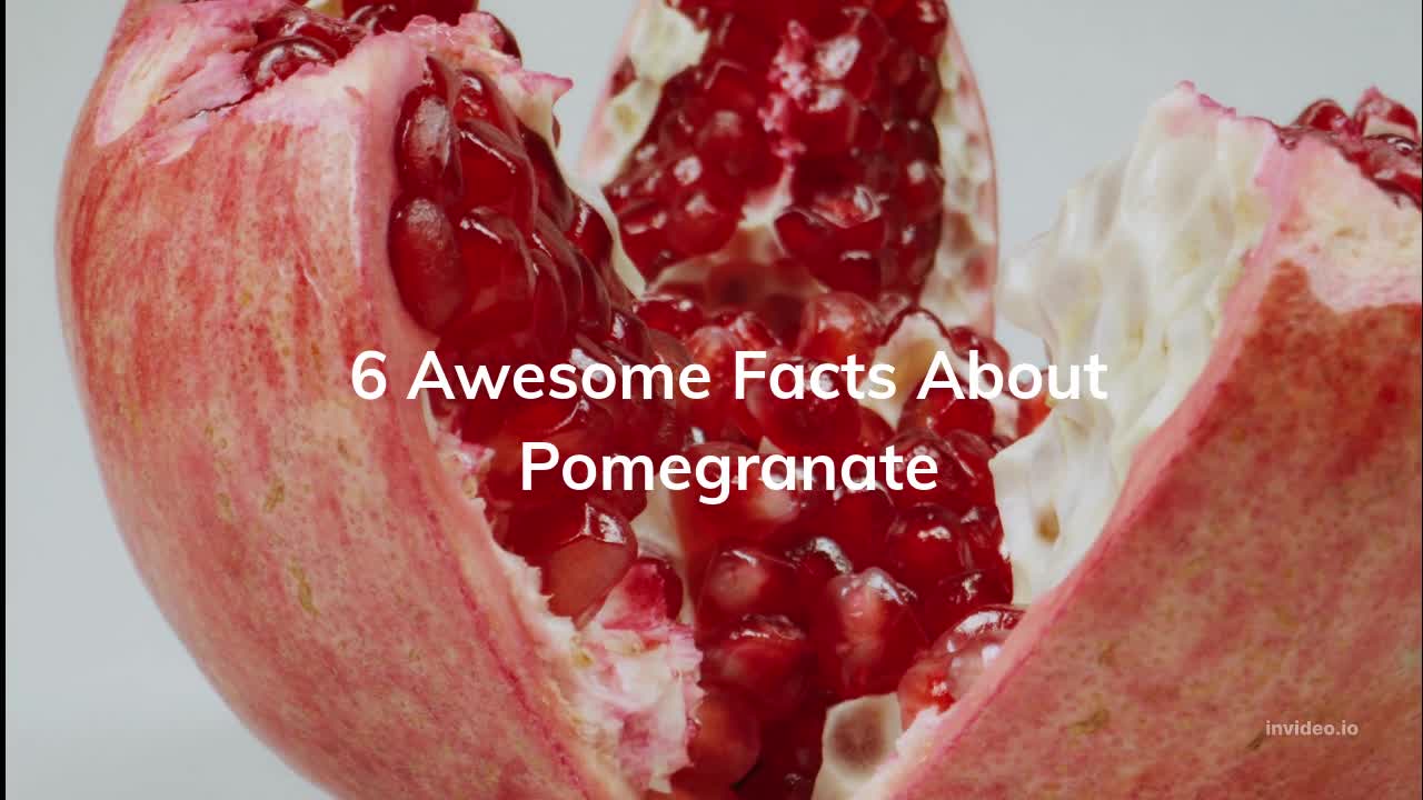 6 Awesome Facts About Pomegranate!