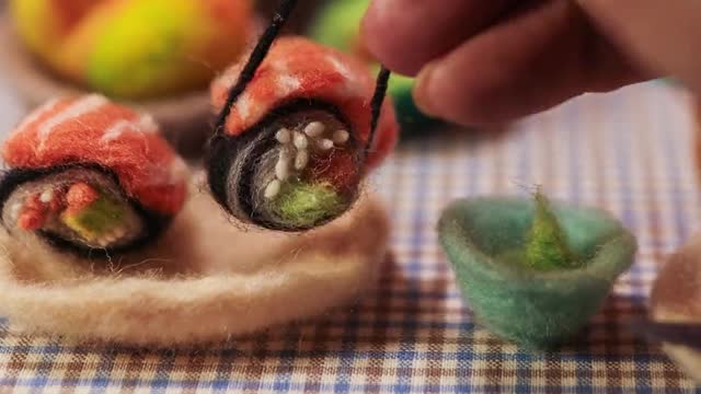 Salmon Sushi Stop-motion Animation