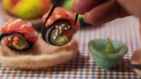 Salmon Sushi Stop-motion Animation