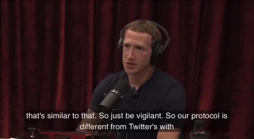 Mark Zuckerberg admits on Joe Rogan how FBI instigated censorship of Ashley Biden's diary