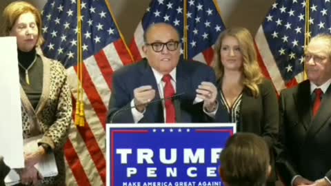 Guiliani on 60 Signed Affidavits - Trump Press Conference 11/19/2020