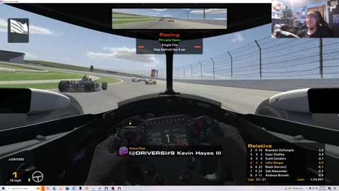 iRacing B Fixed IndyCar Series from Pocono 6/27/24. Bring This Track Back.