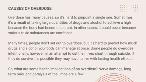 Knowing These Overdose Signs Could Help You Save a Life