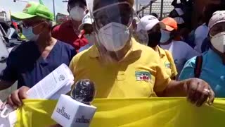 Trabajadores de la salud se unen a la movilización