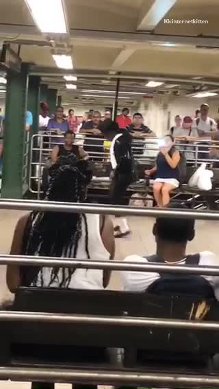 Music subway train station michael jackson
