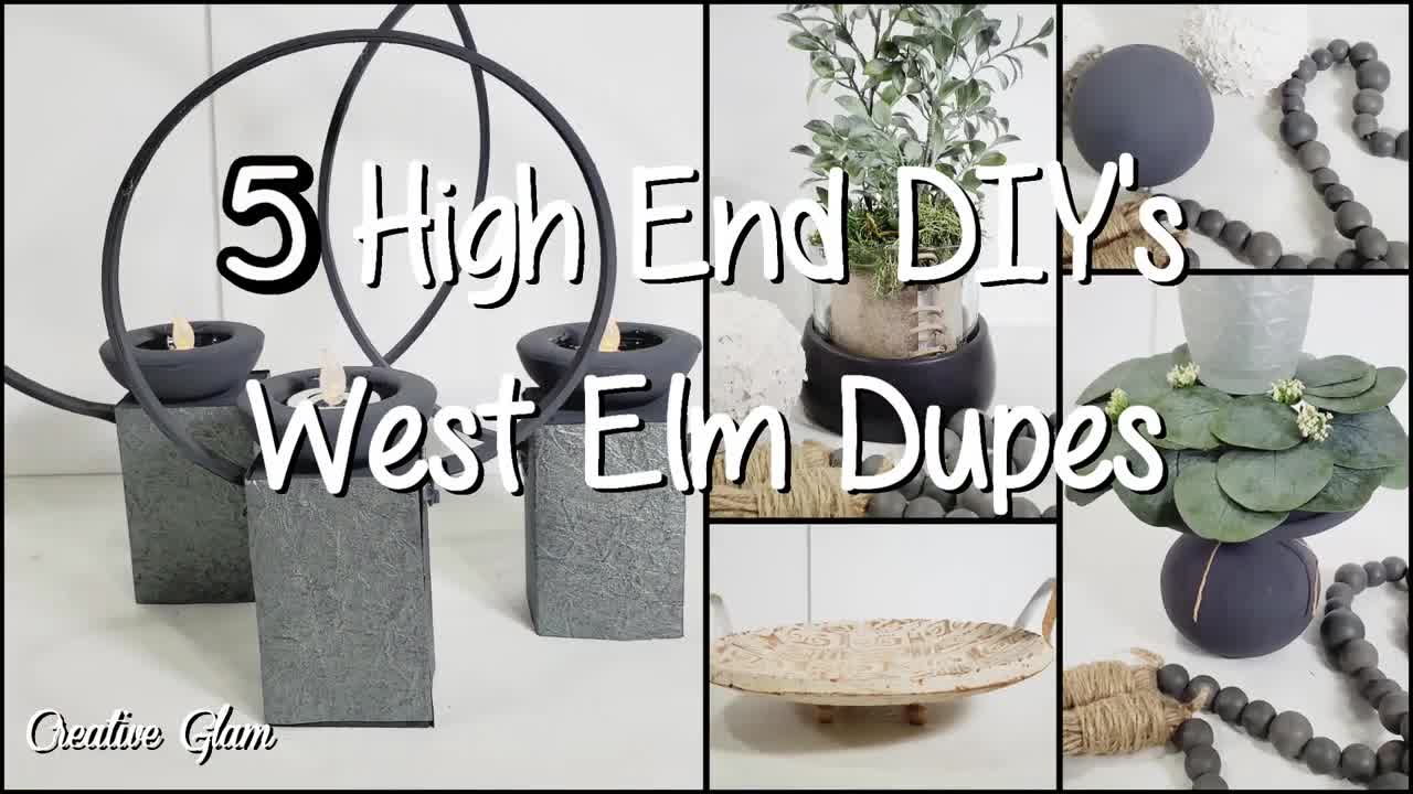 5 High End Home Decor DIY's || Home Decor For Less