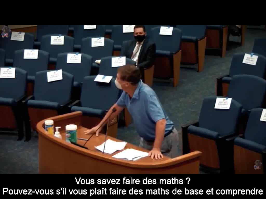 Discours anti-masque-confinement : John Ziegler, réunion du conseil des superviseurs du comté de Ventura, Californie, 23 juin 2020 (VOST)