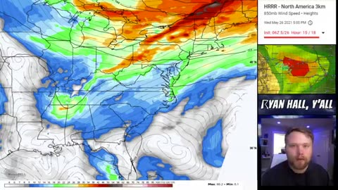 A Massive Storm Is Brewing, Tornadoes, Damaging Wind, Gorilla Hail, and more...