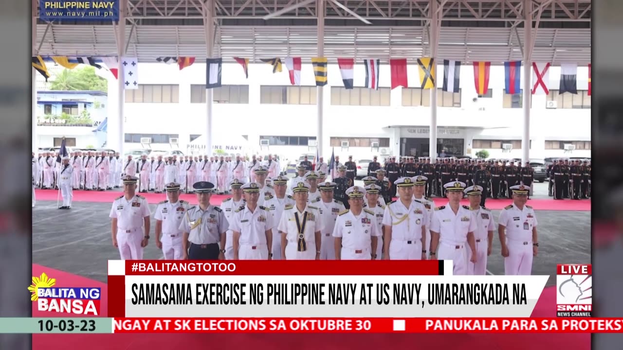 Samasama exercise ng Philippine Navy at US Navy, umarangkada na