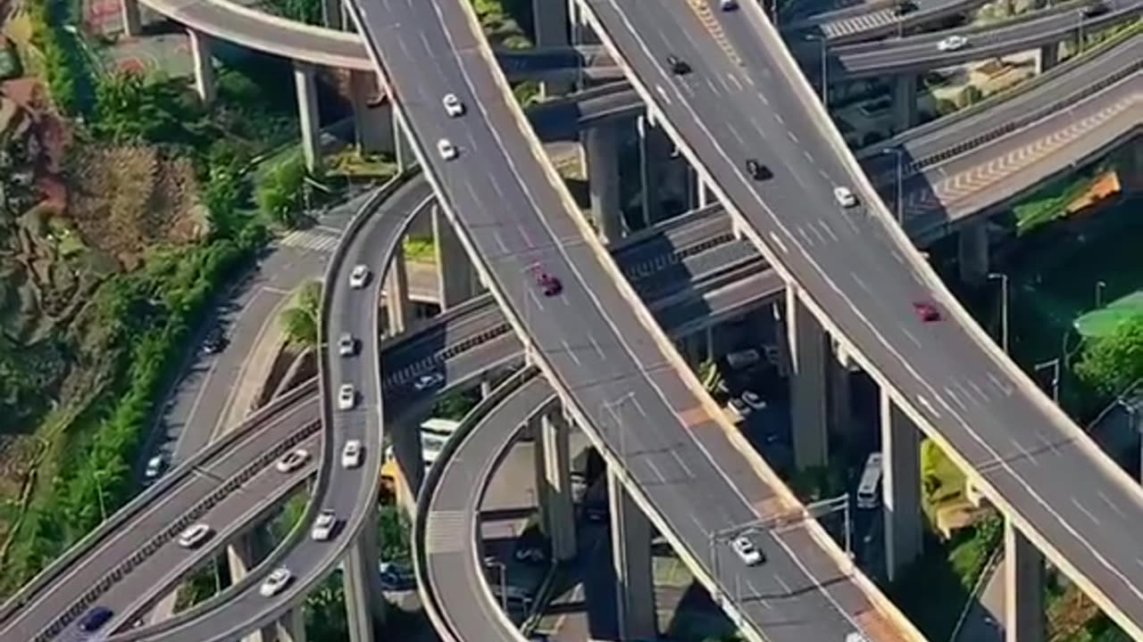 Mega Traffic Roads in China