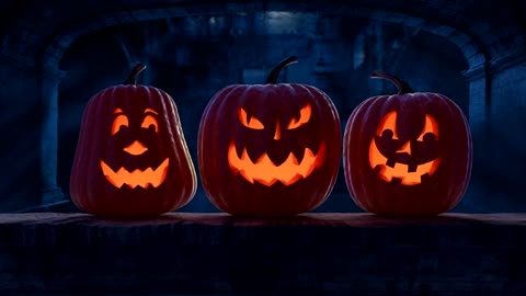 Pumpkin Projection Video