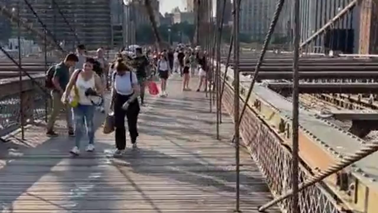 Beautiful view from Brooklyn too Liberty statue🗽✨️