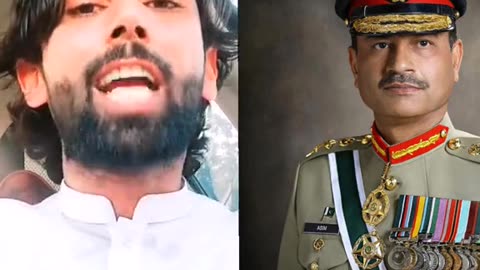 Pakistani Army general warrning comman men