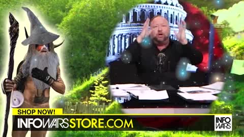 Alex Jones' Q-Shaman REMIX #1