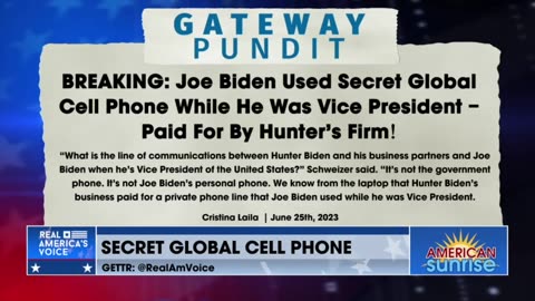 JOHN SOLOMON CALLS SECRET HUNTER BIDEN PHONE!