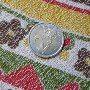Italy 2 Euro, 20th anniversary European Union flag 2015