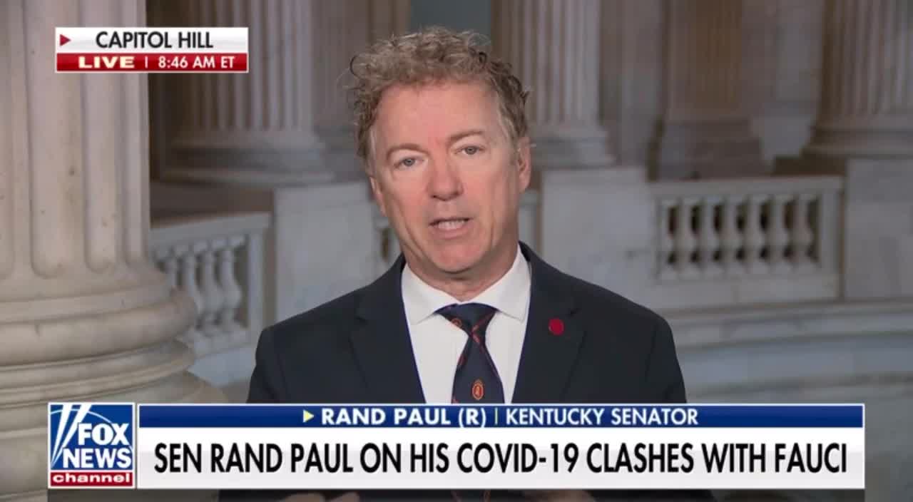 Rand Paul: “Dr. Fauci could be culpable for the entire pandemic.”