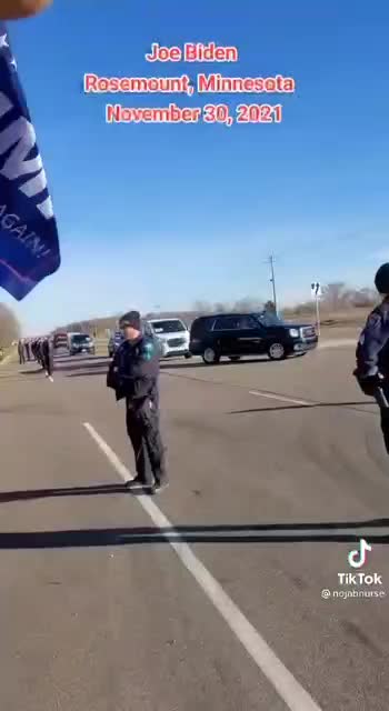 Minnesota yesterday. Biden gets a warm welcome