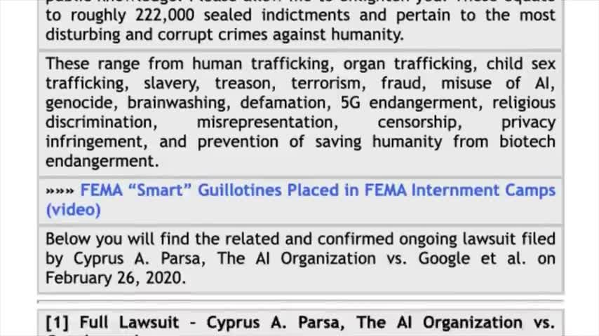 CRIMES AGAINST HUMANITY..........