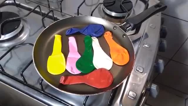 FRYING PARTY BALLOONS WHAT HAPPENS