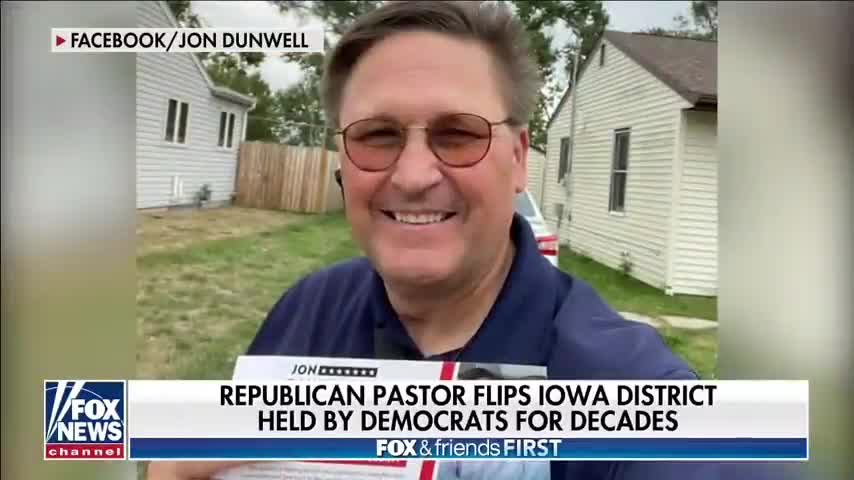 Republican wins big in Iowa.
