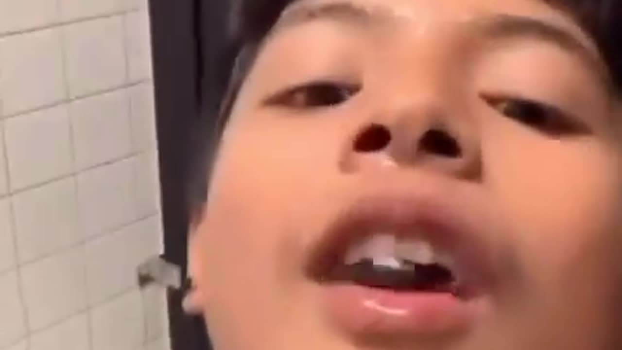 Kid Drinks Toilet Water