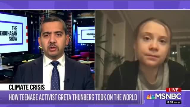 "Climate change doesn't exist" - Greta