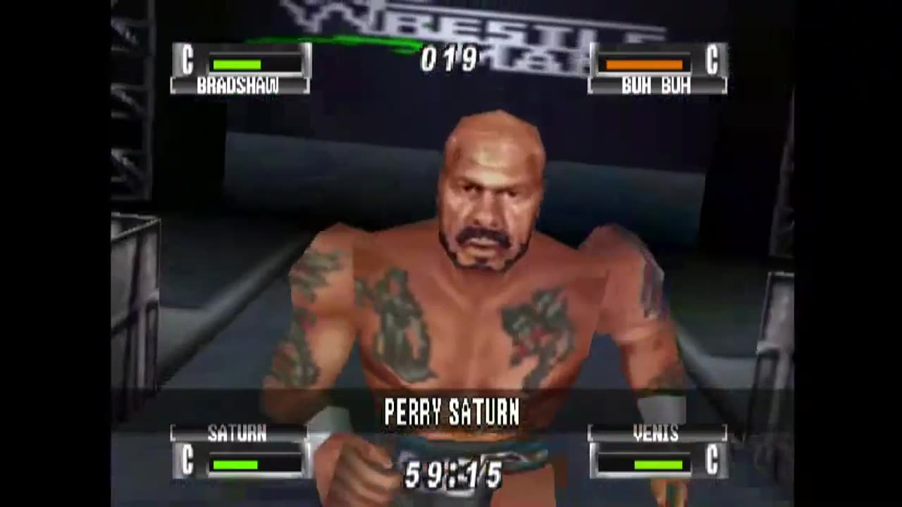 Perry Saturn Ring Run - WWF No Mercy - Game Play Only