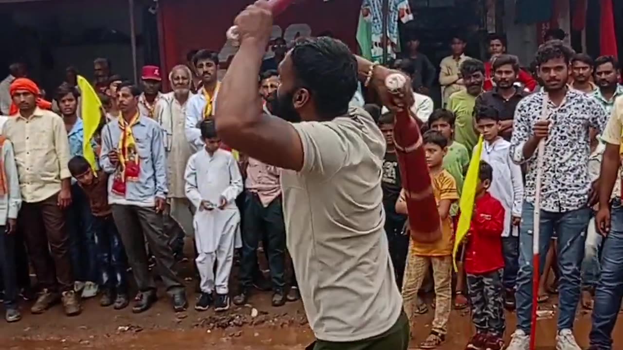 Vest lathi pradarshan fighting 🔥🔥💪🏻💪🏻 India🇮🇳