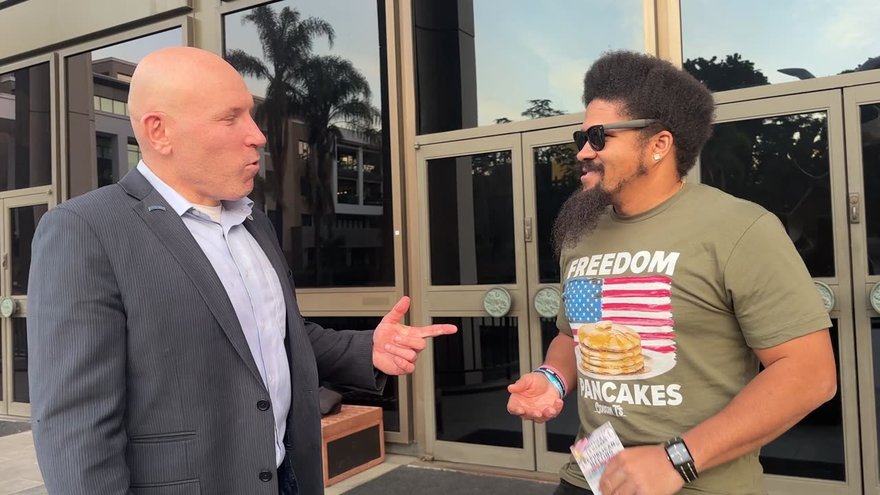 Ivan interviews Bentelligent1776 in Pasadena CA