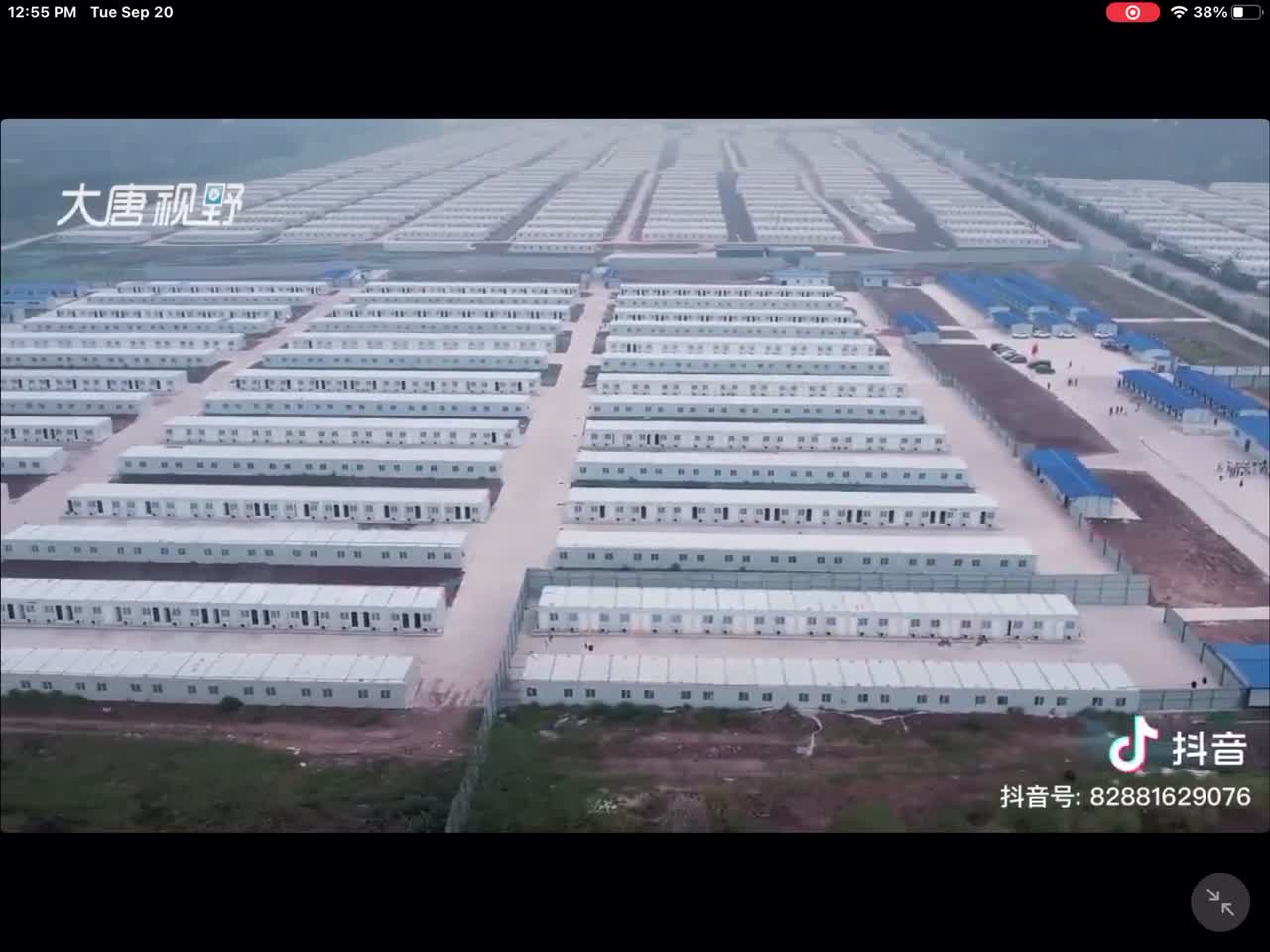 CHINA SO CALLED QUARANTINE CAMPS ....