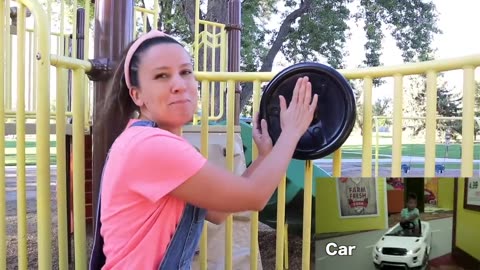 Blippi & Ms Rachel Learn Vehicles - Wheels on the Bus - Videos for Kids - Tractor, Car, Truck + More