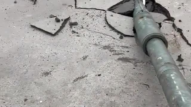 Russian T-72B tank was hit by a top attack munition in Chernihiv Oblast