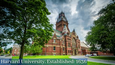 Oldest Universities in the US